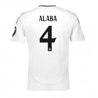 Real Madrid David Alaba #4 Domaci Dres 2024-25 Kratak Rukav